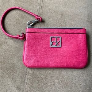 Calvin Klein wristlet pouch